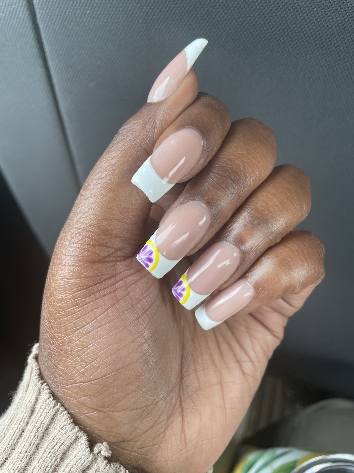 A nail service at Lannie Nails & Spa